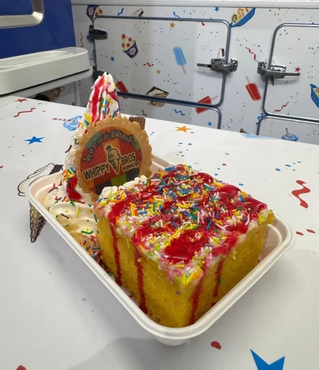 Sprinkle School Cake
